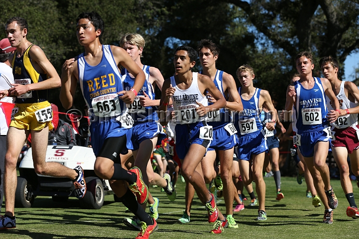 2013SIXCHS-069.JPG - 2013 Stanford Cross Country Invitational, September 28, Stanford Golf Course, Stanford, California.